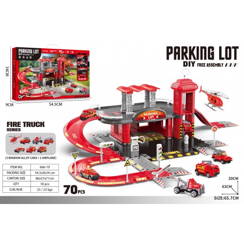 Fire Department Parking + Accessories