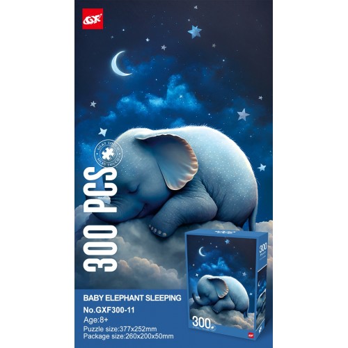 Puzzle Set 300pcs Elephant