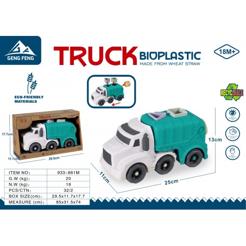 ECO Vehicle Garbage Truck with Sorter