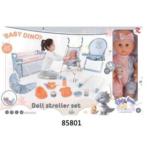 MEGA Set DINUS with Doll + Accessories