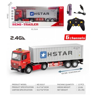 Large R/C Container Truck