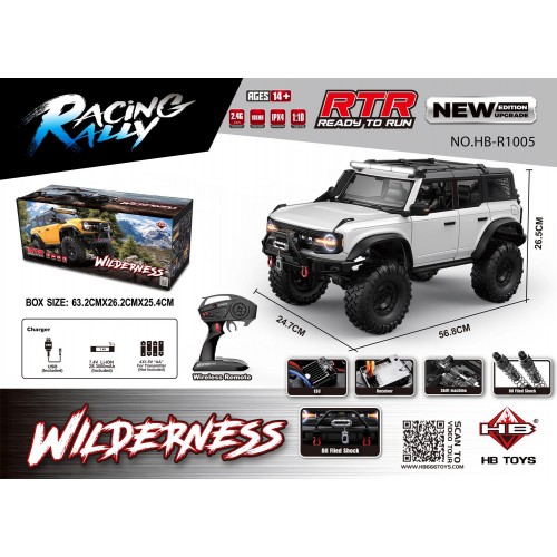 Car R/C WILDERNESS 1:10 White