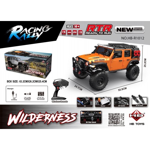 Car R/C WILDERNESS RTR 1:10 Orange