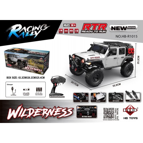 Car R/C WILDERNESS RTR 1:10 White