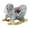 Soft Rocking Horse Seat Gray