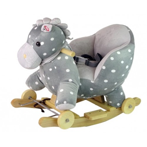 Soft Rocking Horse Seat Gray