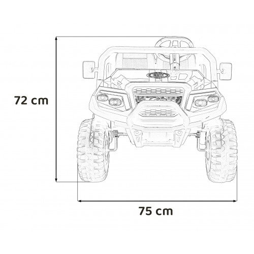 Buggy 4-seater Champion Green