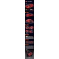 Sports Vehicle Red Building Block Set 763 pcs.