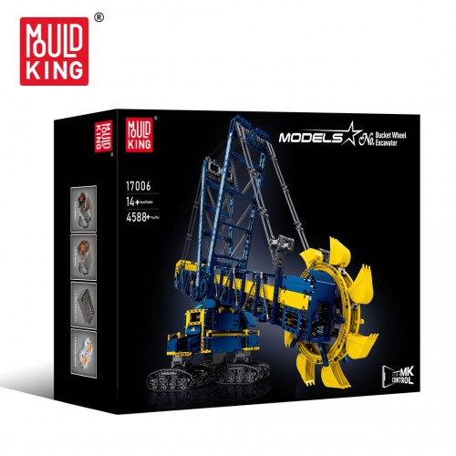 Excavator Vehicle Building Kit 4588pcs.