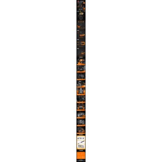 Forklift Building Blocks Set Orange 4579pcs.