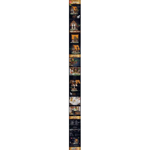 Village House Building Blocks Set 2192pcs.