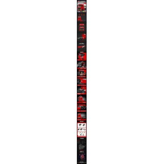 Vehicle Truck Red 4868pcs Brick Set
