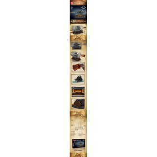 Pirate Ship in a Bottle Building Set 822 pcs.
