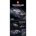 Sports Car Brick Set Black Blue 390 pcs.
