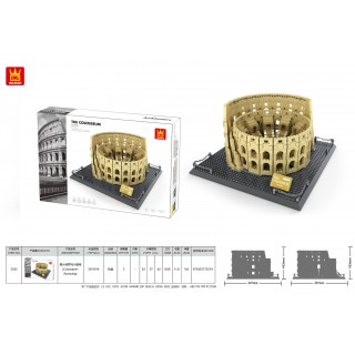Set of Building Blocks Series Colosseum 1756pcs.