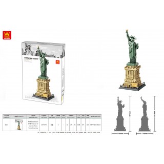 Building Blocks Set Series Buildings Statue of Liberty 1409pcs.