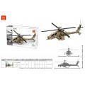 Military Helicopter Building Blocks Set 255pcs.