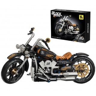 Motorcycle Brick Set Black 455pcs.