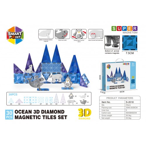 ICE SNOW Building Blocks Set 30pcs.