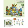 Magnetic Blocks Set 116 pcs.