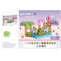 Set of Magnetic Cubes, Blocks, 200 pcs.