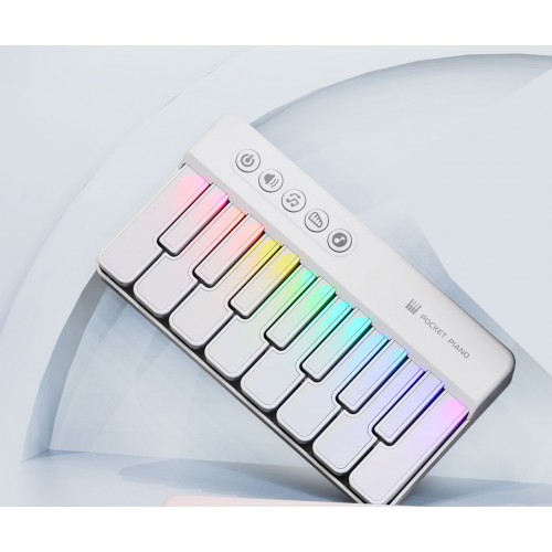 Musical Mat Piano White