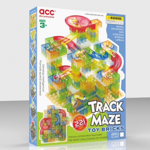 MEGA Ball Track Set 221pcs.