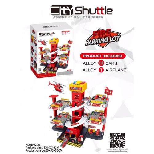 Multi-storey Fire Department Parking + Accessories