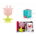 Teether Flower Pink + Packaging