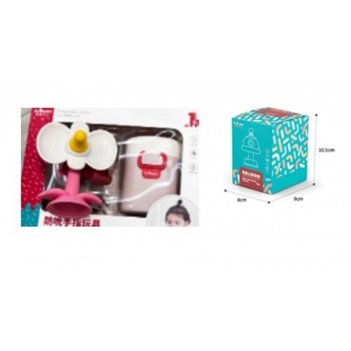 Teether Flower White + Packaging