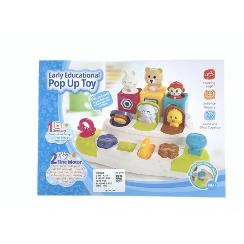 Interactive Toy Pop Up Animals