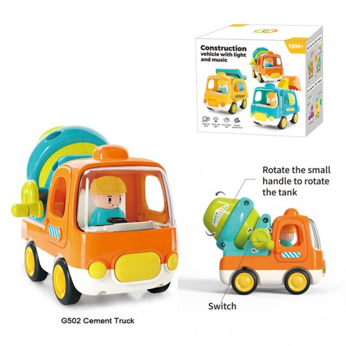 Concrete Mixer Vehicle For The Youngest