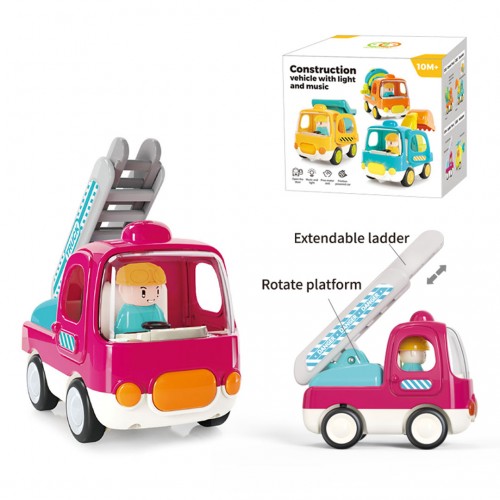 Fire brigade vehicle for the youngest
