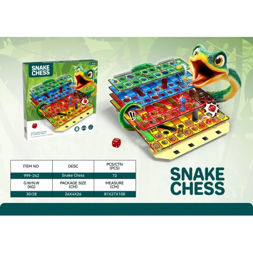 3D Snake Ladder Board Game