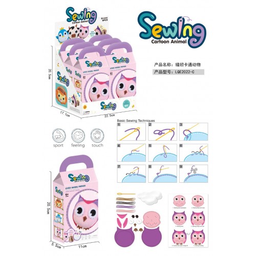 Make Your Own Plushie Owl Kit