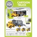Set of Tow Truck Vehicles + Construction Cars