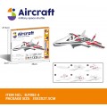 Styrofoam Powered Fighter Red