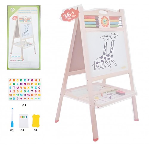 Wooden Board with Abacus + Accessories