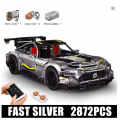 Sports Car Brick Set Gray 2872pcs.
