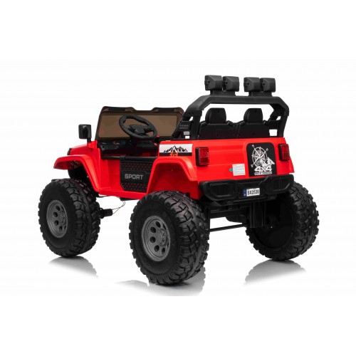 Extreme Sport 4x4 Vehicle Variable Size Red