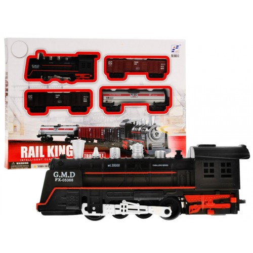 Locomotive 4 Wagons