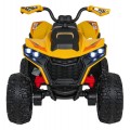 Quad Fast Wheel Vehicle Yellow