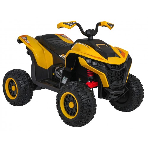 Quad Fast Wheel Vehicle Yellow