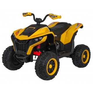 Quad Fast Wheel Vehicle Yellow
