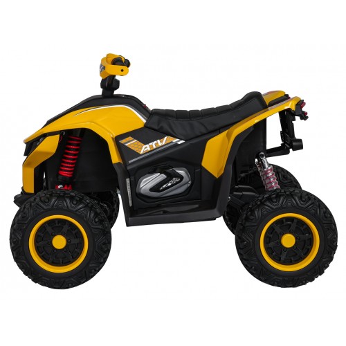 Quad Fast Wheel Vehicle Yellow