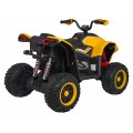 Quad Fast Wheel Vehicle Yellow