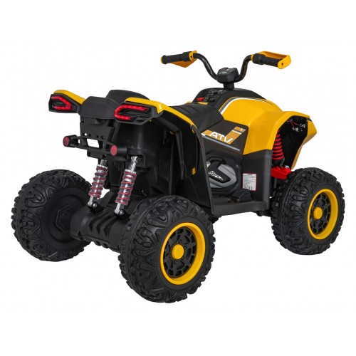 Quad Fast Wheel Vehicle Yellow