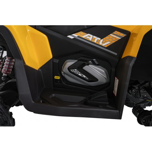 Quad Fast Wheel Vehicle Yellow
