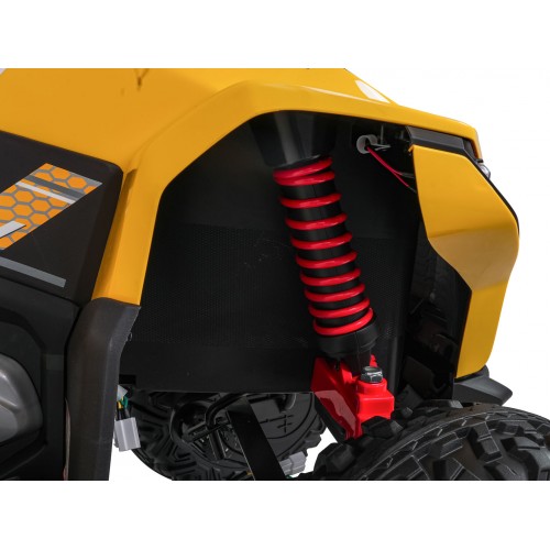 Quad Fast Wheel Vehicle Yellow