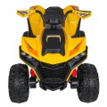 Quad Fast Wheel Vehicle Yellow